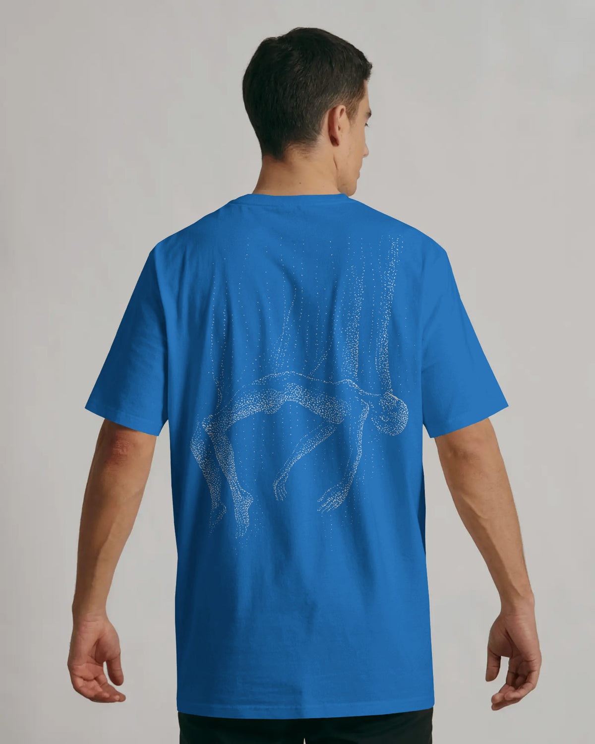 Floating Human Oversized T-Shirt for Men – Artistic Streetwear by Bycads
