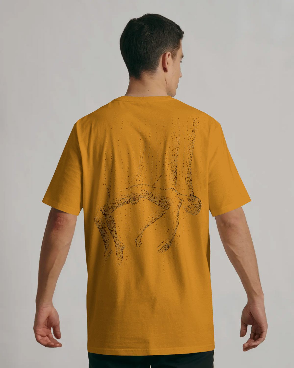 Floating Human Oversized T-Shirt for Men – Artistic Streetwear by Bycads