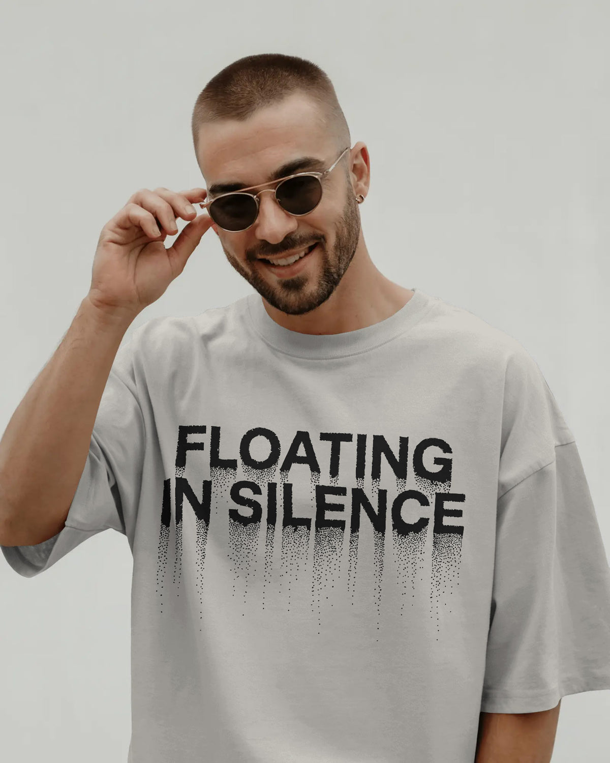Floating Human Oversized T-Shirt for Men – Artistic Streetwear by Bycads