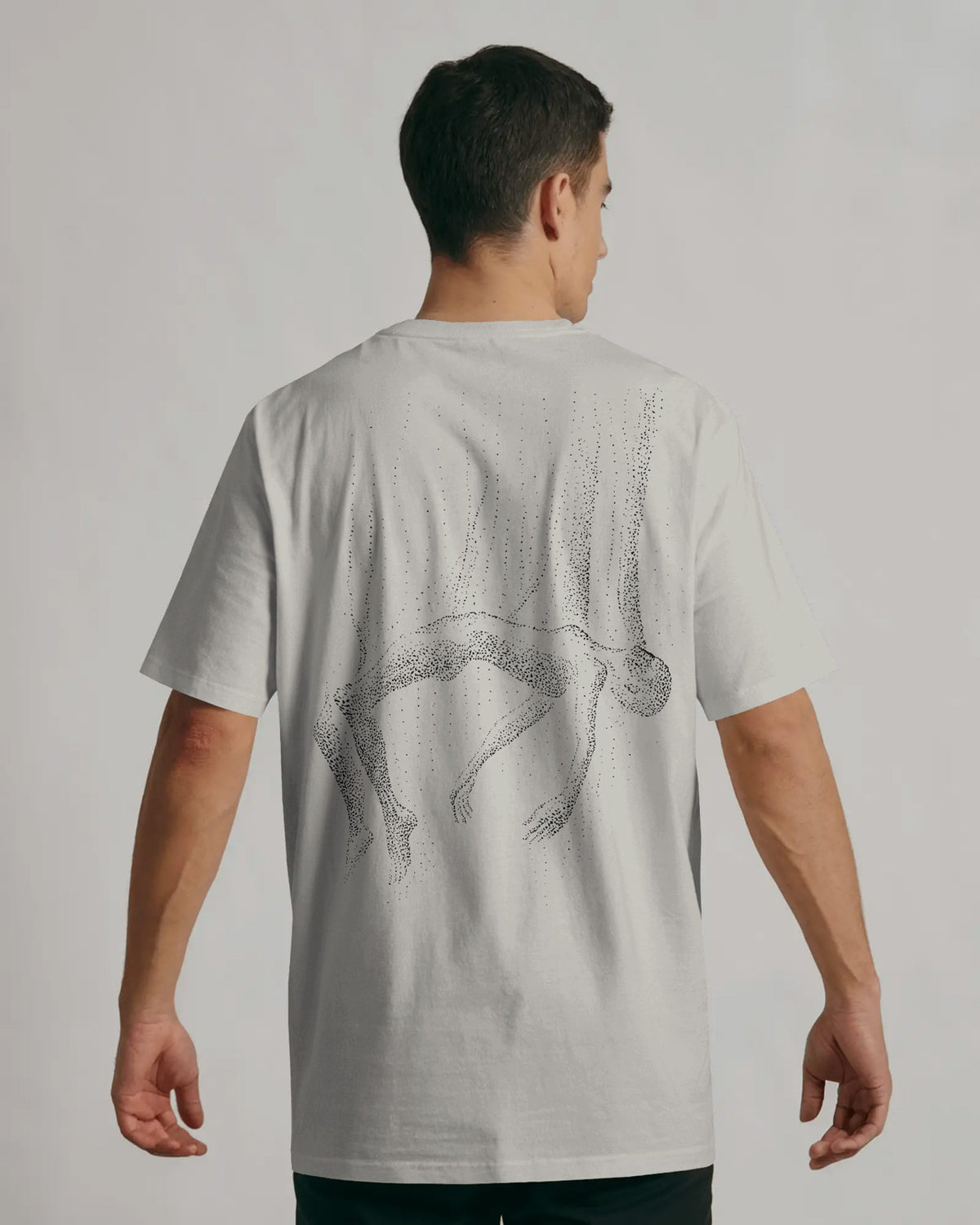 Floating Human Oversized T-Shirt for Men – Artistic Streetwear by Bycads