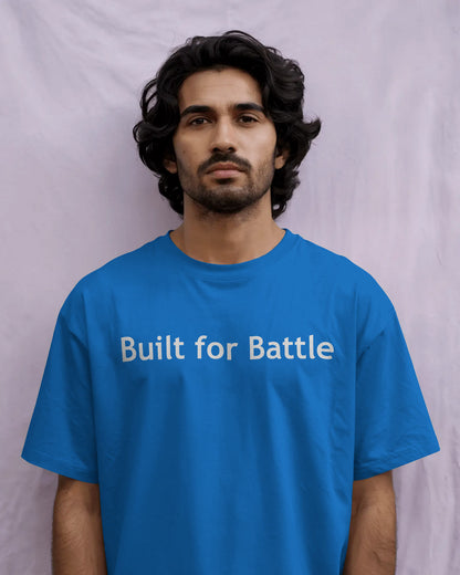 Iron Spartan Oversized T-Shirt for Men – Ancient Warrior Helmet Graphic by Bycads