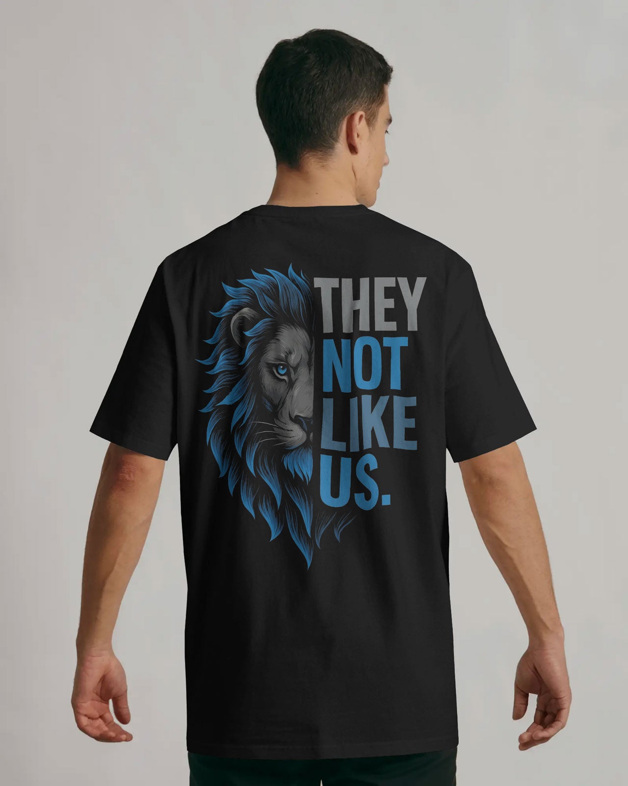 Lone King Lion Statement T-Shirt – Bycads Tshirt