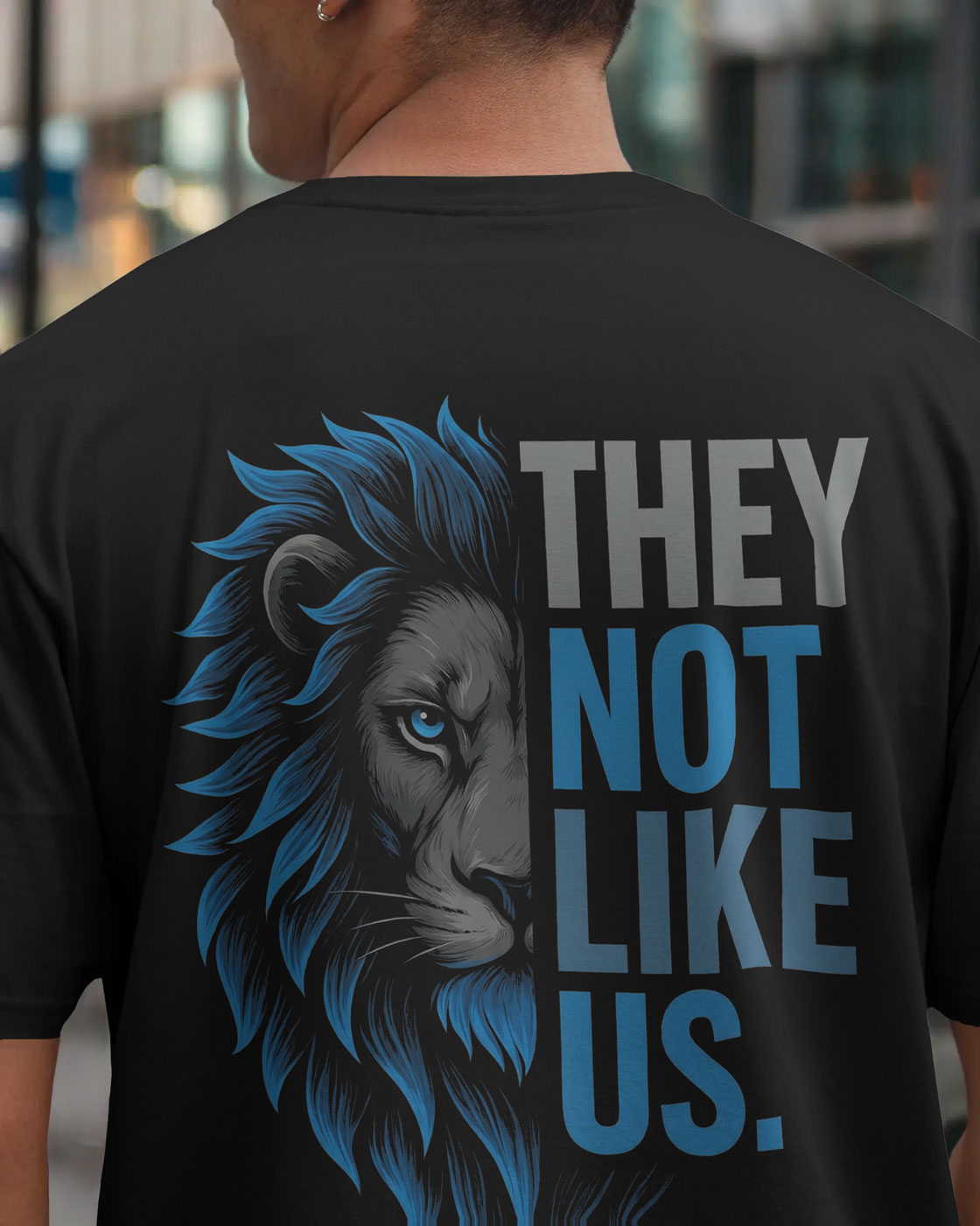 Lone King Lion Statement T-Shirt – Bycads Tshirt