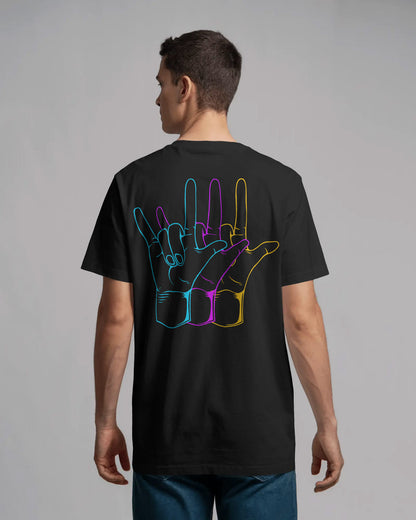 Loud in Silence Oversized Streetwear Graphic Tee