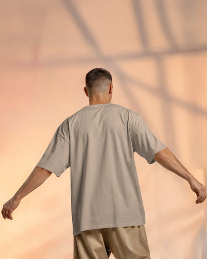 BYCADS Enjoy Every Moment Oversized Blend Cotton Graphic T-Shirt | Believe in Yourself Typography Streetwear T-shirt