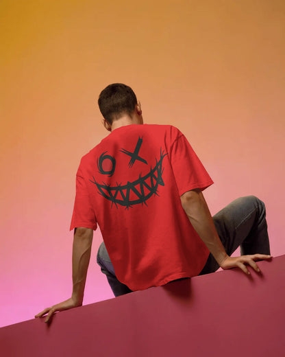 Psycho Smile Oversized T-Shirt for Men – Street Vibe by Bycads
