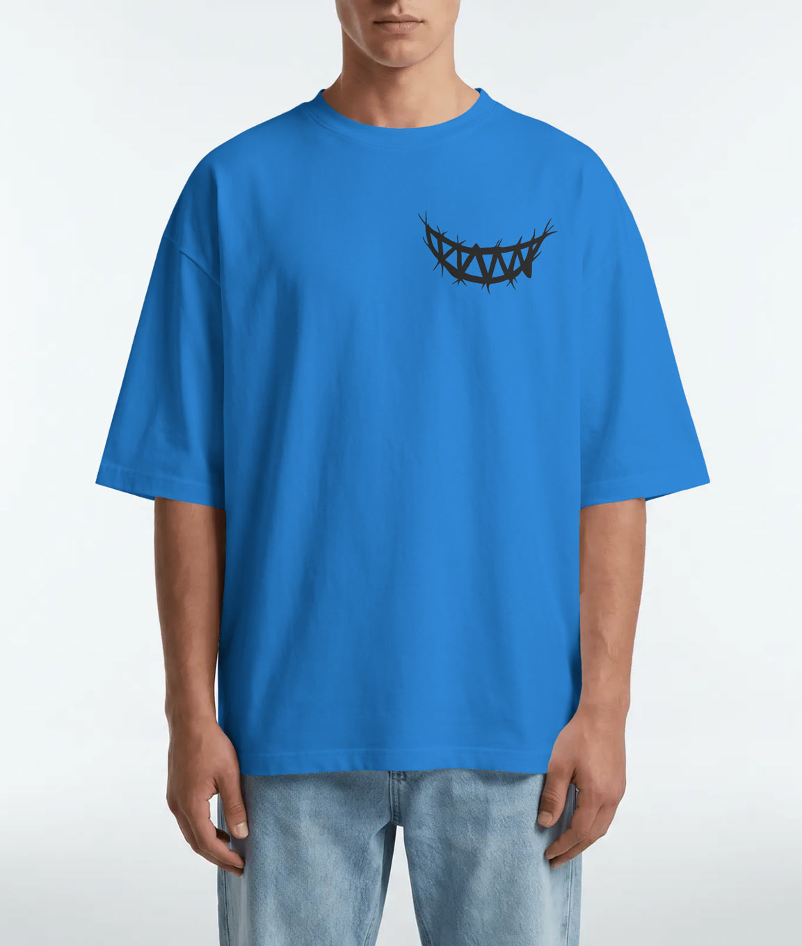 Psycho Smile Oversized T-Shirt for Men – Street Vibe by Bycads