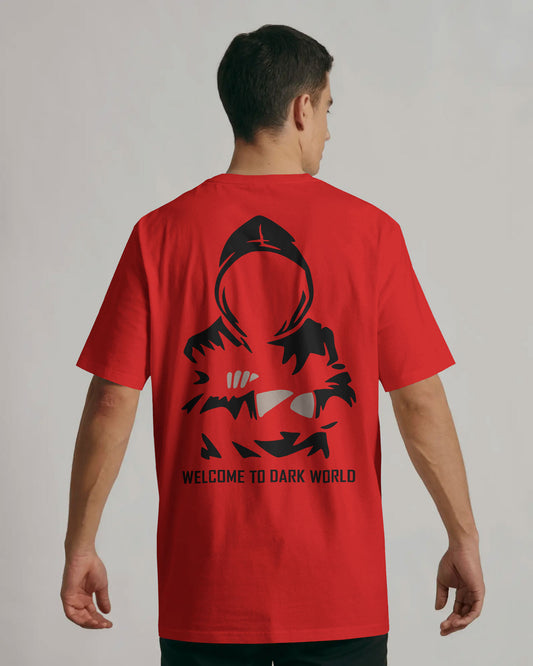 RED ENFORCER Symbolic Mask Unisex Tee By Bycads