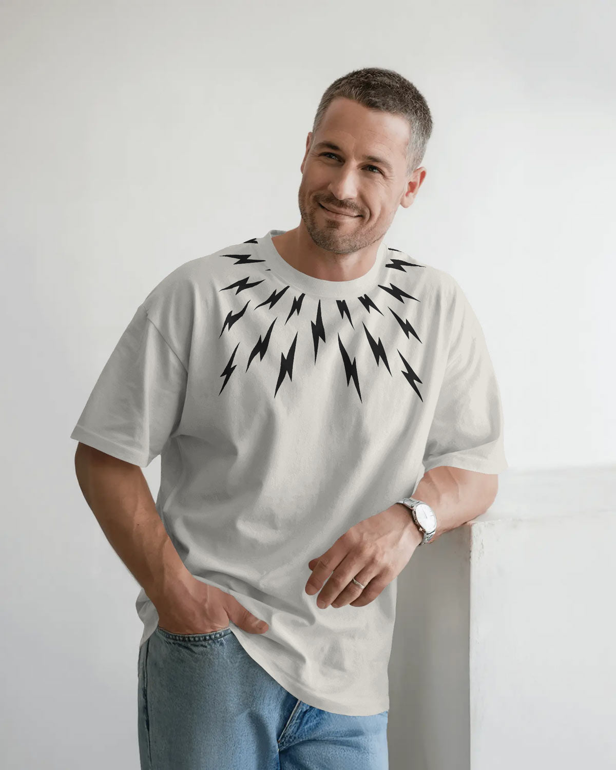 Retro Pulse Oversized Tee