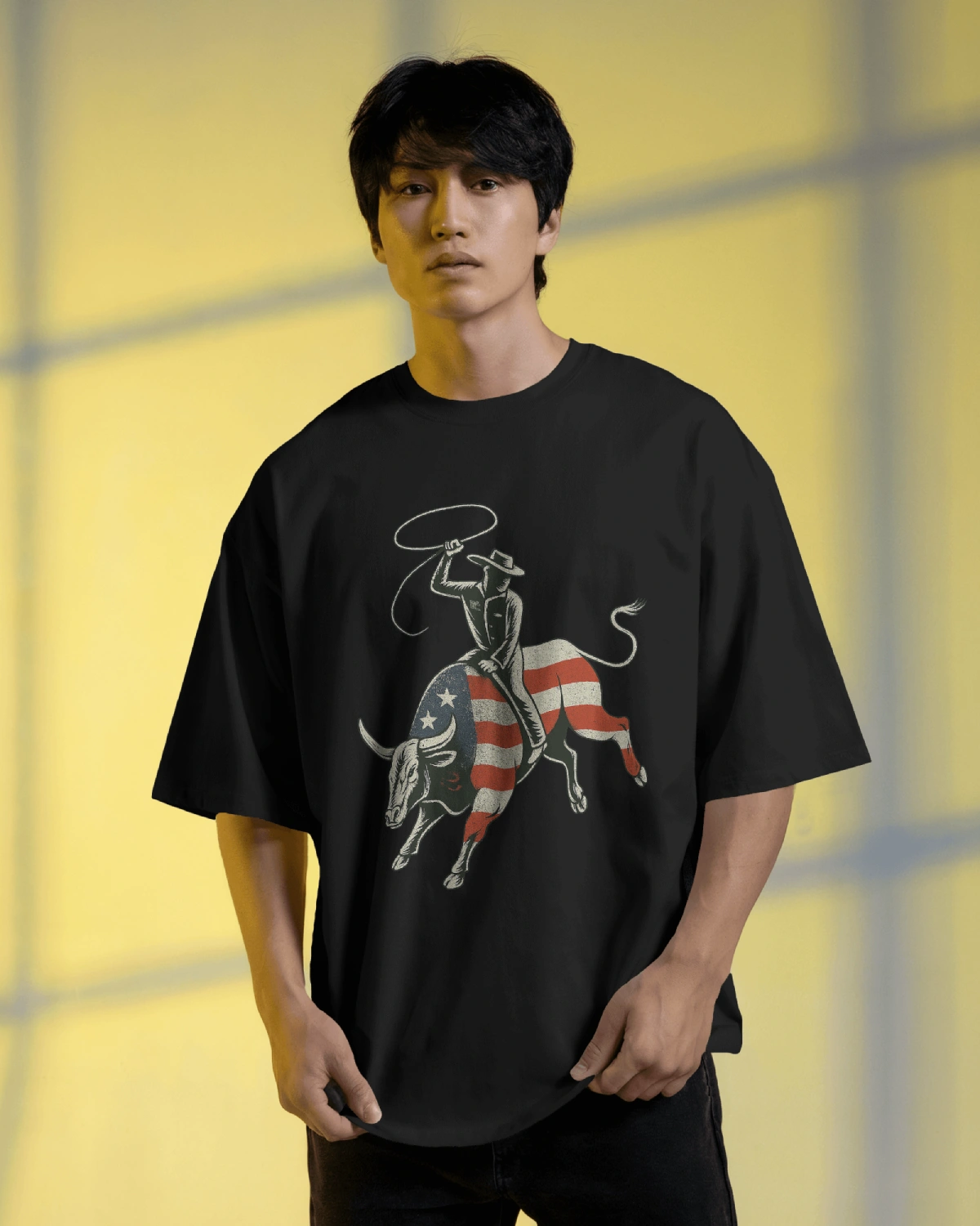 “Ride Free” Patriotic Rodeo Tee