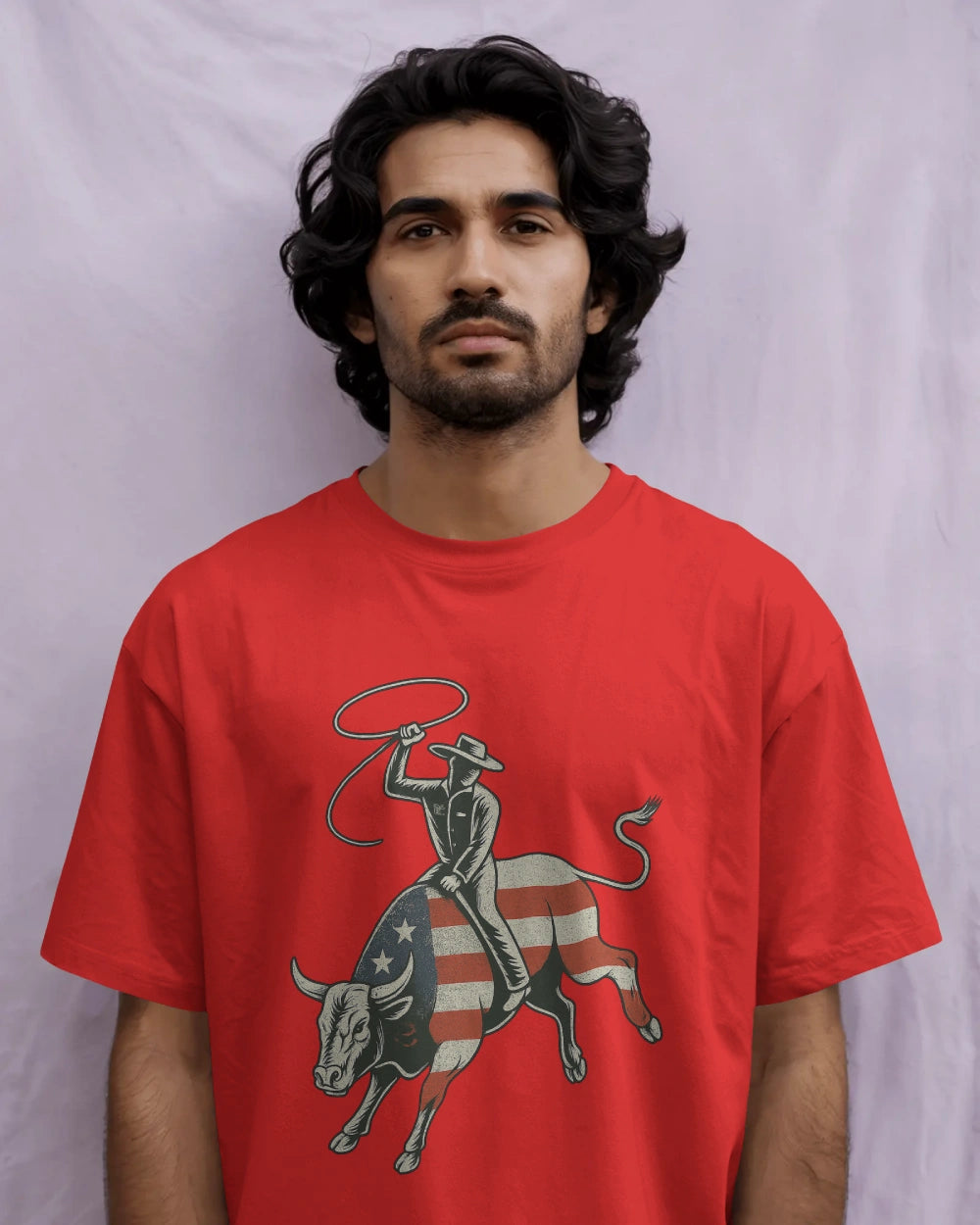 “Ride Free” Patriotic Rodeo Tee