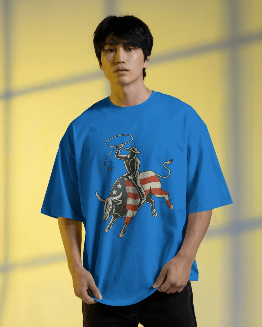 “Ride Free” Patriotic Rodeo Tee