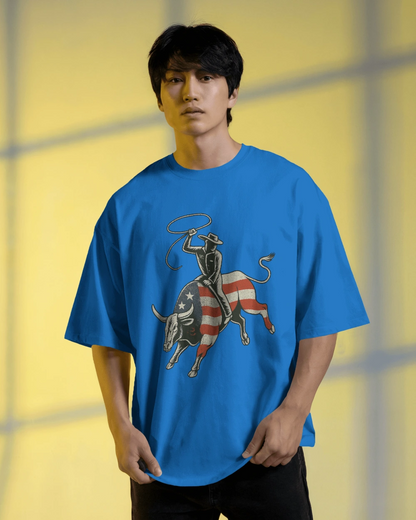 “Ride Free” Patriotic Rodeo Tee