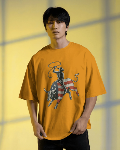 “Ride Free” Patriotic Rodeo Tee
