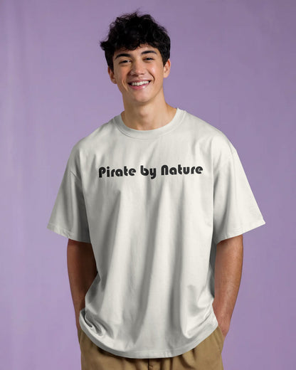 Rogue Pirate Illustration Oversized Graphic T-Shirt for Men – Bycads Signature Drop