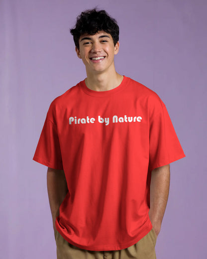Rogue Pirate Illustration Oversized Graphic T-Shirt for Men – Bycads Signature Drop
