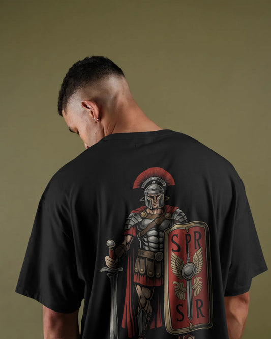 “SPQR Sentinel” Oversized Roman Legion tshirt by Bycads