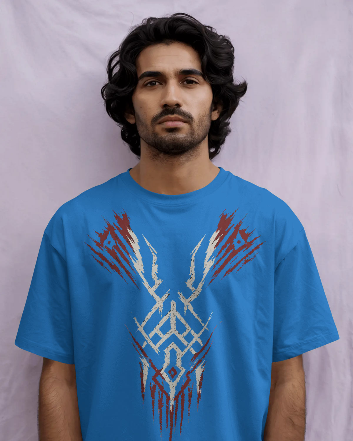 Savage Circuit Tribal Oversized T-Shirt – Bycads Signature Drop