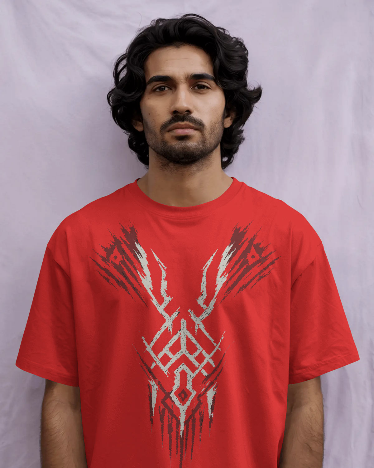 Savage Circuit Tribal Oversized T-Shirt – Bycads Signature Drop