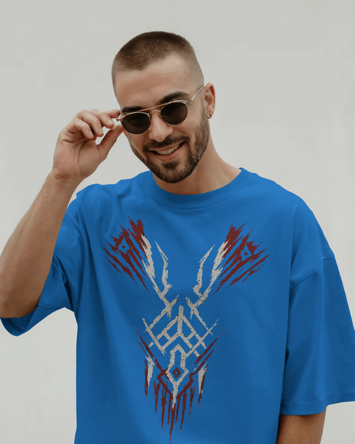 Savage Circuit Tribal Oversized T-Shirt – Bycads Signature Drop