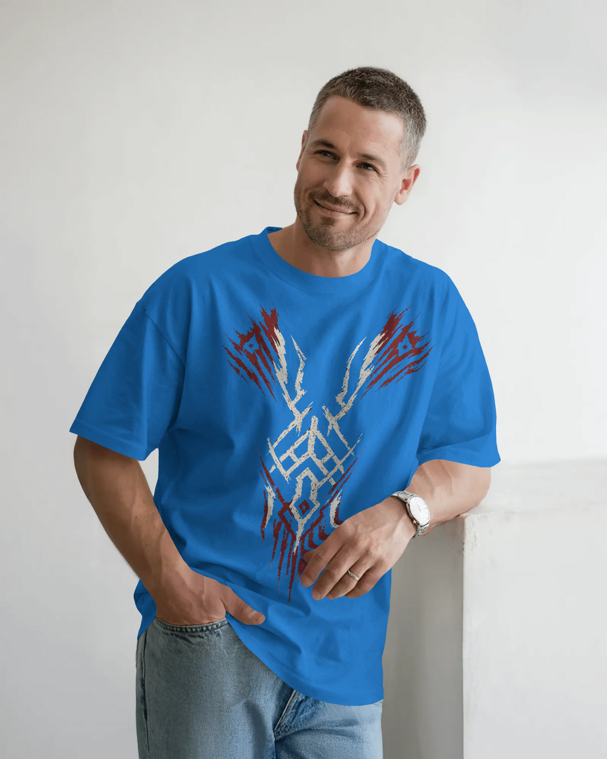Savage Circuit Tribal Oversized T-Shirt – Bycads Signature Drop