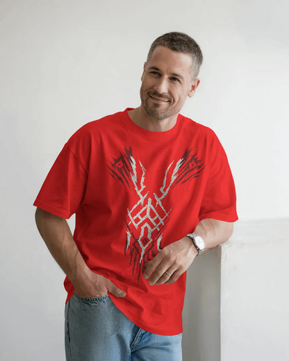 Savage Circuit Tribal Oversized T-Shirt – Bycads Signature Drop