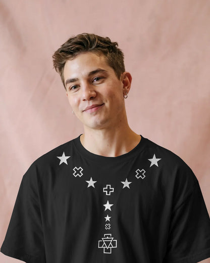 Stellar Alignment Oversized T-Shirt – Bycads Cosmic Streetwear Drop