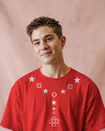 Stellar Alignment Oversized T-Shirt – Bycads Cosmic Streetwear Drop