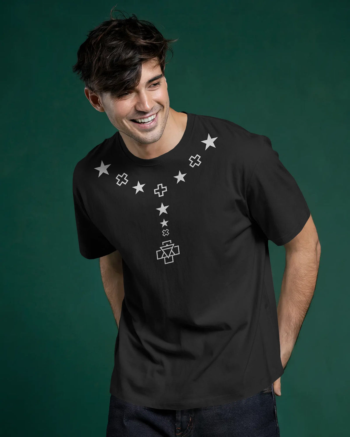 Stellar Alignment Oversized T-Shirt – Bycads Cosmic Streetwear Drop