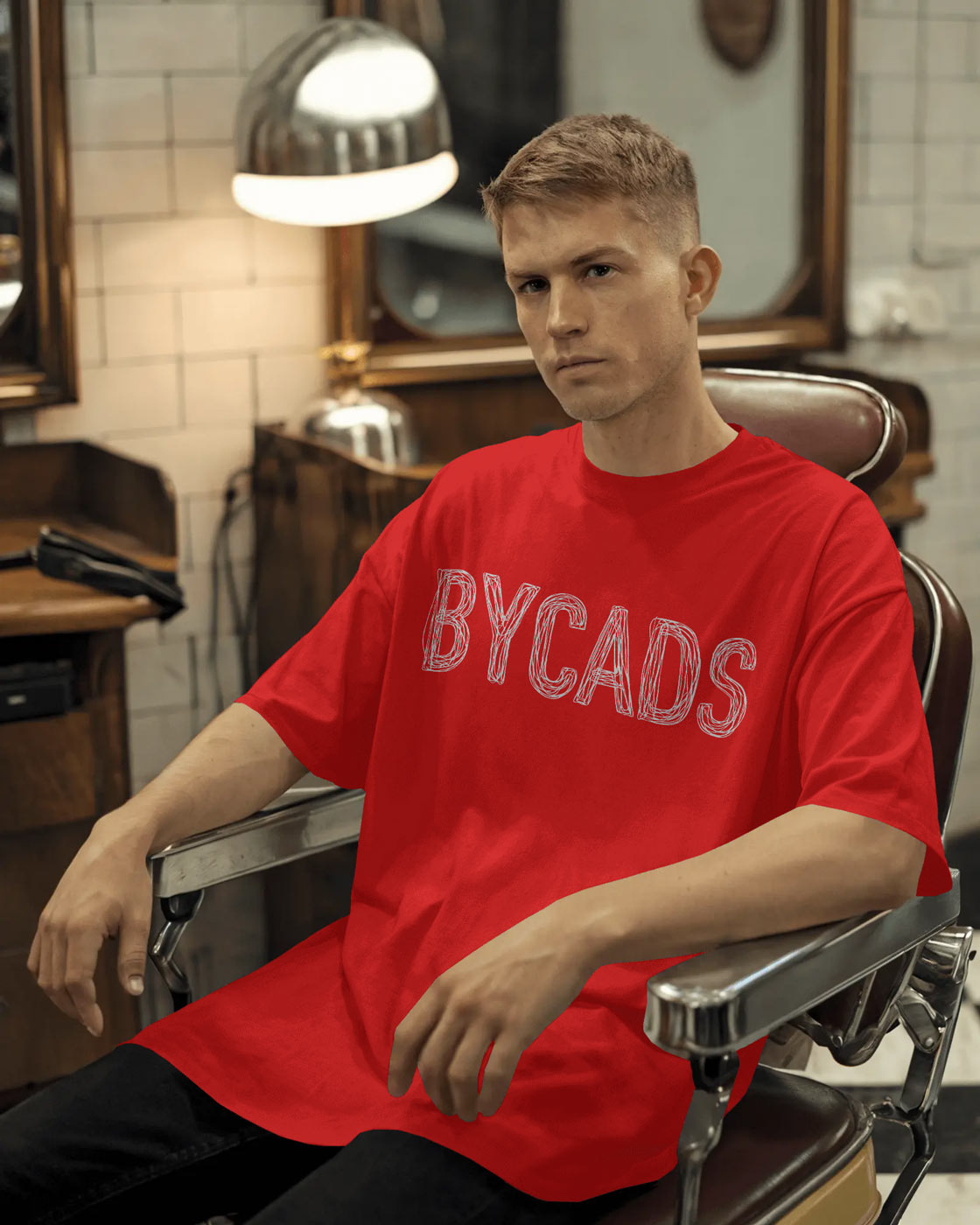 The "Many Faces" Line Art Oversized Tee - Multi-Colorways