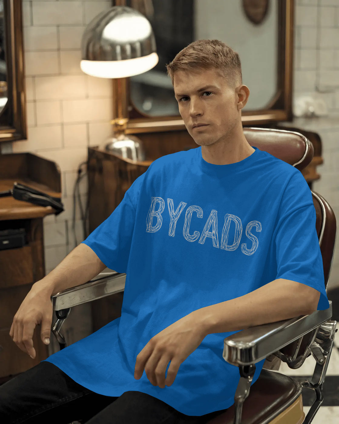 The "Many Faces" Line Art Oversized Tee - Multi-Colorways