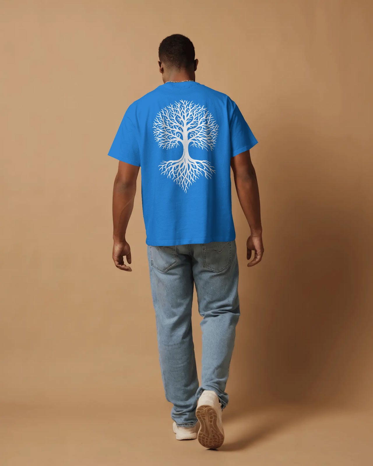 Tree of Life Oversized T-Shirt for Men – Nature Streetwear by Bycads