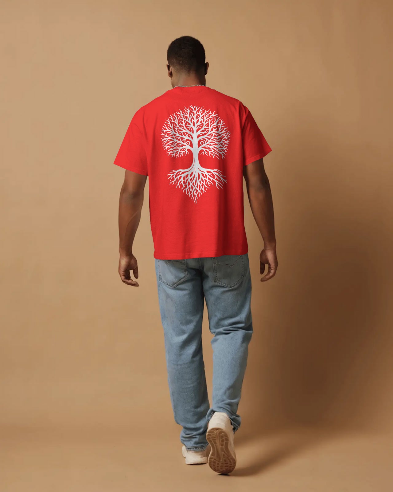 Tree of Life Oversized T-Shirt for Men – Nature Streetwear by Bycads