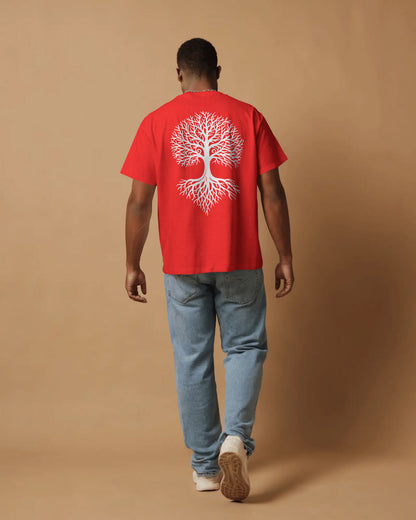 Tree of Life Oversized T-Shirt for Men – Nature Streetwear by Bycads