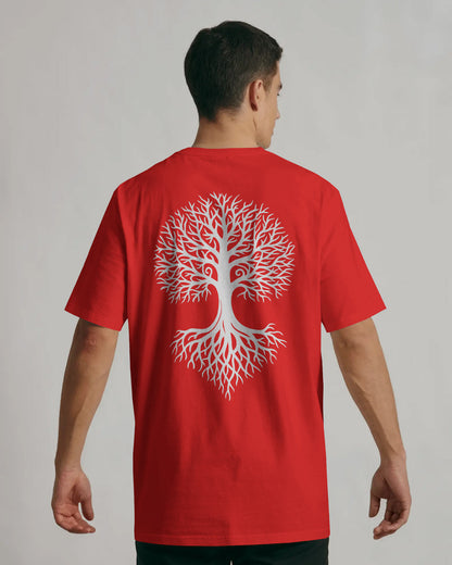 Tree of Life Oversized T-Shirt for Men – Nature Streetwear by Bycads