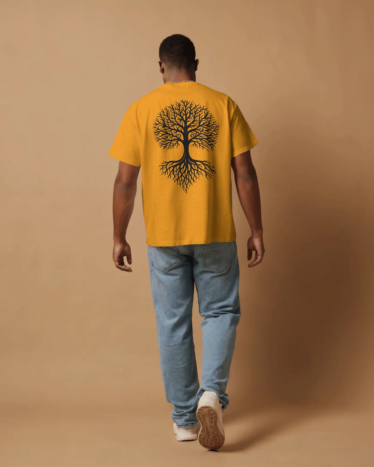 Tree of Life Oversized T-Shirt for Men – Nature Streetwear by Bycads