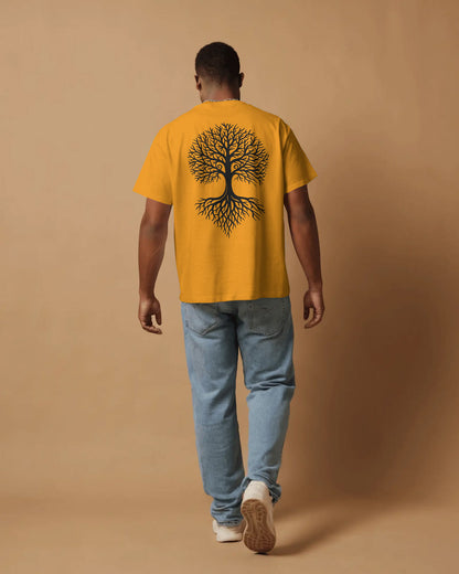 Tree of Life Oversized T-Shirt for Men – Nature Streetwear by Bycads