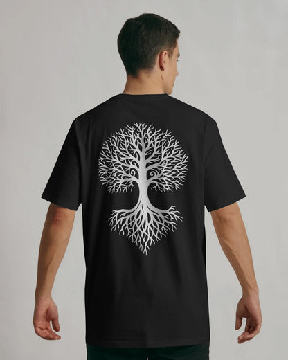 Tree of Life Oversized T-Shirt for Men – Nature Streetwear by Bycads