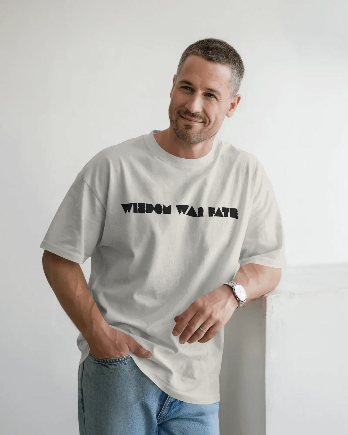 Viking Warrior Oversized T-Shirt for Men – Norse Streetwear by Bycads