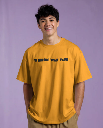 Viking Warrior Oversized T-Shirt for Men – Norse Streetwear by Bycads