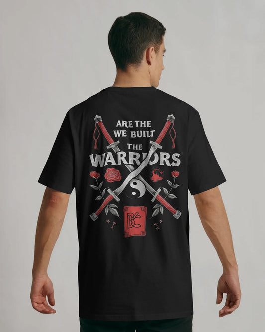 Warrior Spirit Oversized T-Shirt for Men – Samurai Streetwear by Bycads