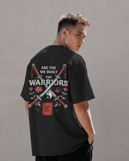 Warrior Spirit Oversized T-Shirt for Men – Samurai Streetwear by Bycads