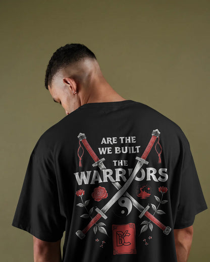 Warrior Spirit Oversized T-Shirt for Men – Samurai Streetwear by Bycads