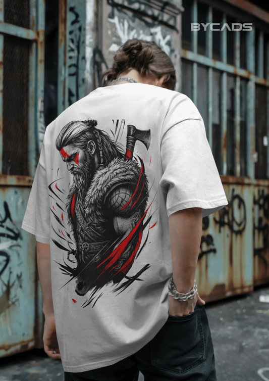 “The Viking’s Wrath” Oversized Warrior Tee