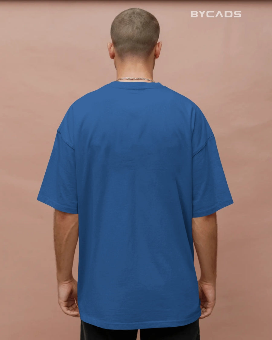BYCADS New York Oversized T-Shirt for Unisex | Cotton Blend Drop Shoulder Relaxed Fit  | Casual Streetwear Unisex Oversized T-Shirt