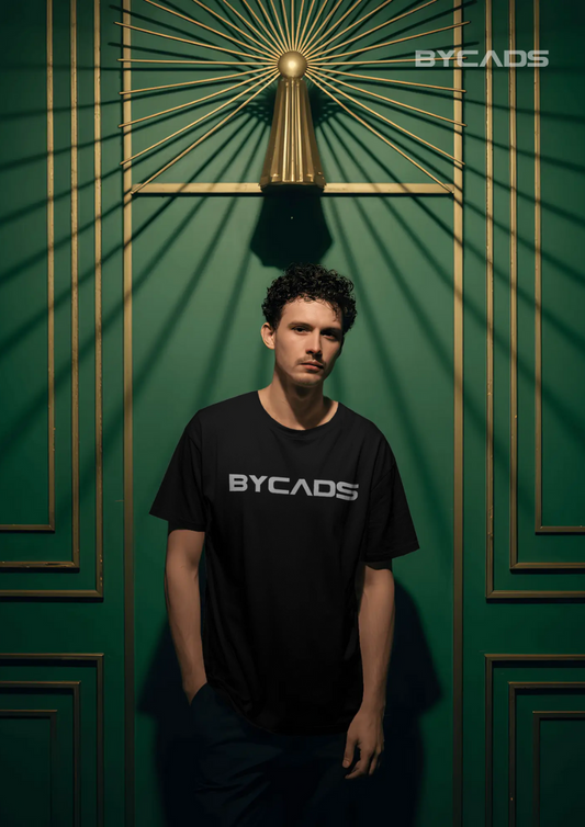 BYCADS Glitch Skull Streetwear Tee – Bold Pixel Identity Drop