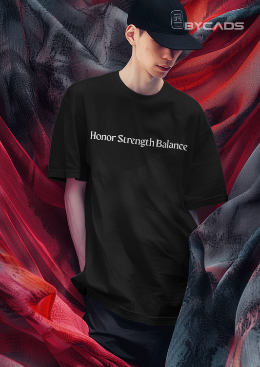 Warrior Spirit Oversized T-Shirt for Men – Samurai Streetwear by Bycads