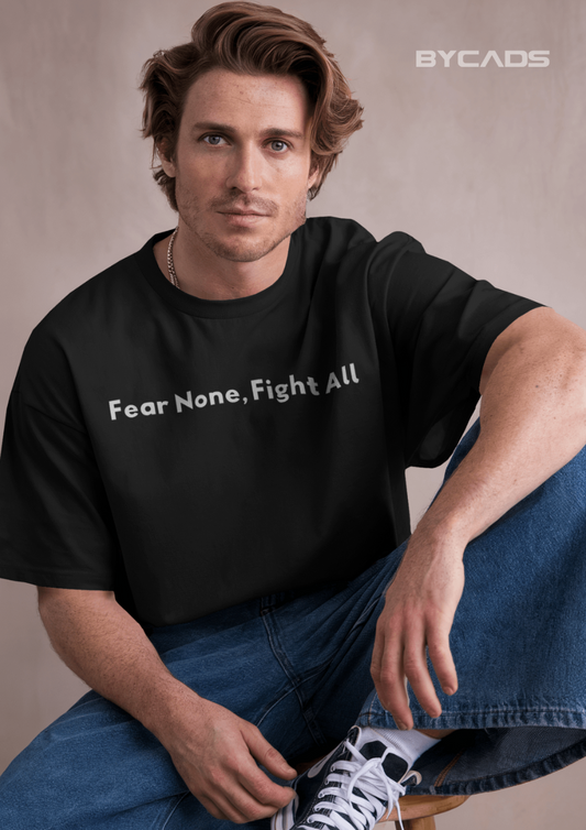 Golden Spartan Warrior Oversized T-Shirt for Men – Fierce Ancient Fighter Graphic by Bycads