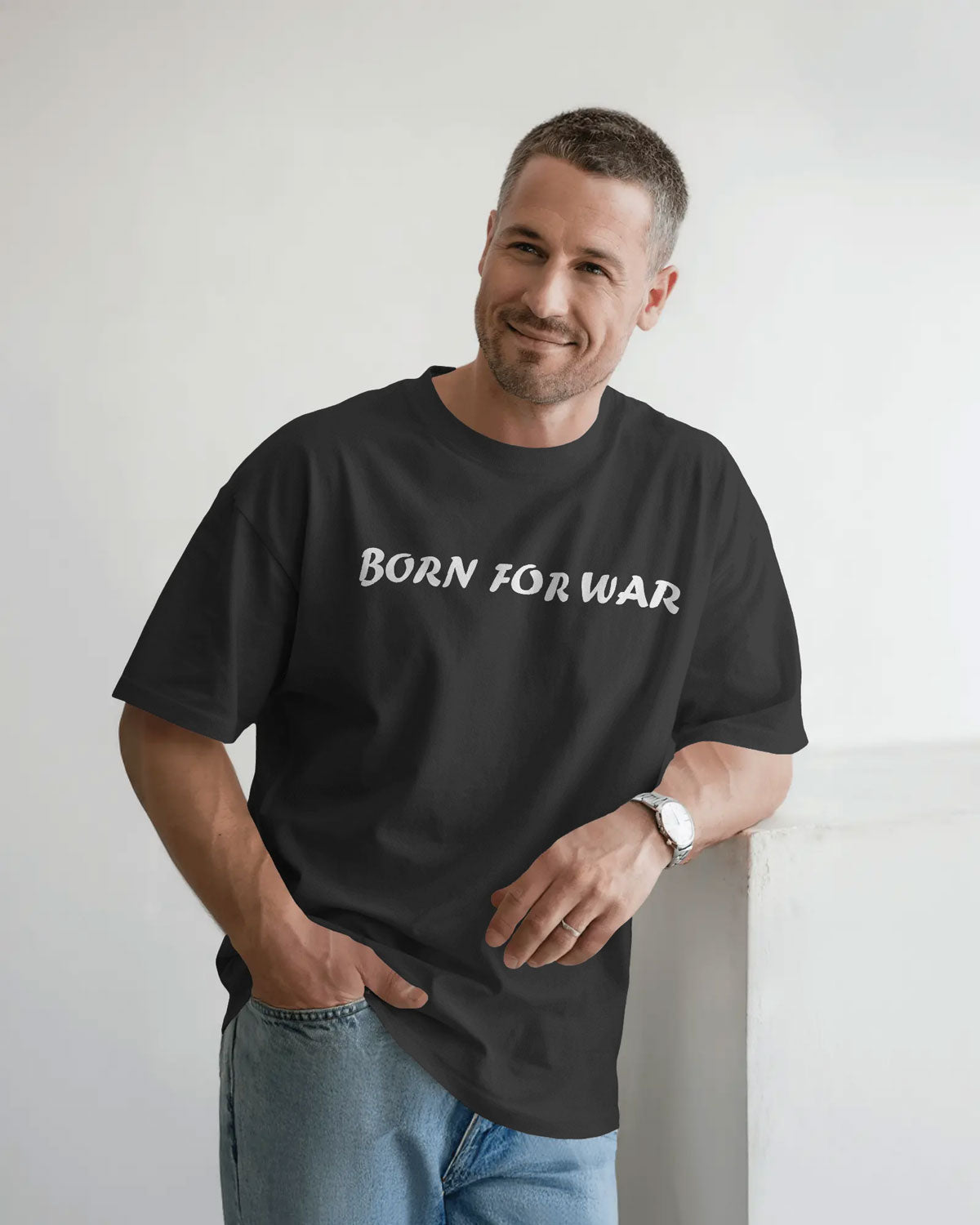 “The Viking’s Wrath” Oversized Warrior T-shirt By Bycads