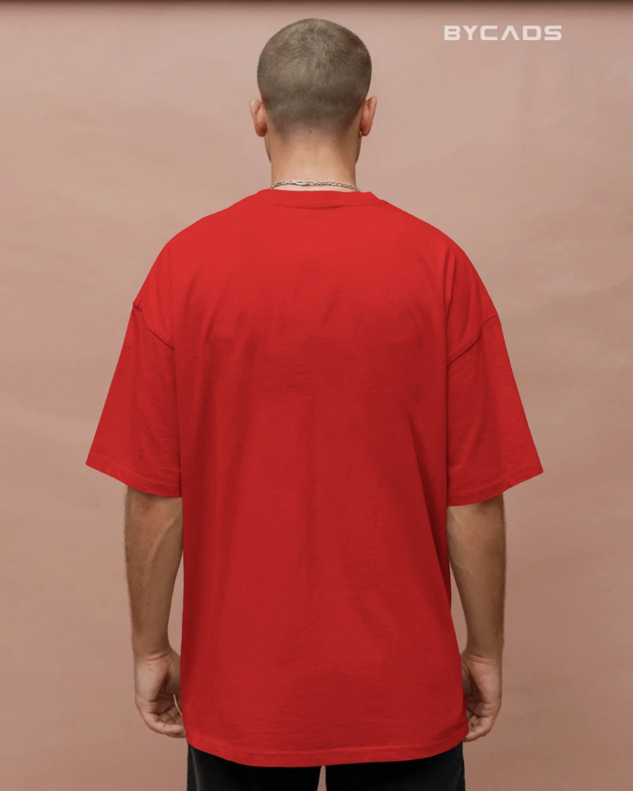 BYCADS New York Oversized T-Shirt for Unisex | Cotton Blend Drop Shoulder Relaxed Fit  | Casual Streetwear Unisex Oversized T-Shirt